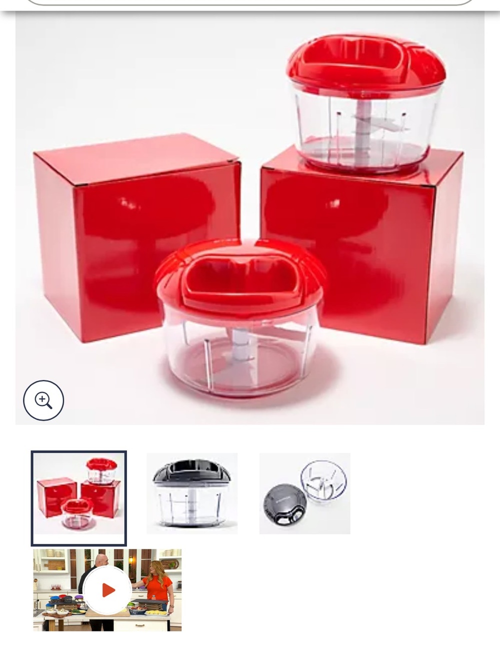 Prepology Food Chopper - manual Compact Vegetable & Herb Cutter